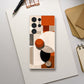 Abstract in Orange Flexi case