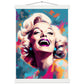 Monroe Matte Paper Poster with Hanger