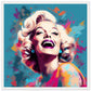 Monroe Matte Paper Wooden Framed Poster