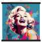 Monroe Matte Paper Poster with Hanger