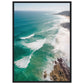 Coastal Haven Matte Paper Wooden Framed Poster