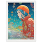 Floating Dream Matte Paper Wooden Framed Poster