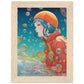 Floating Dream Matte Paper Wooden Framed Poster