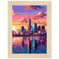 Pixelopolis Matte Paper Wooden Framed Poster