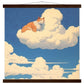 Cat on a Cloud Matte Paper Poster with Hanger