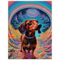 Small Dog Big World Canvas