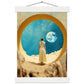 With Love From The Moon Matte Paper Poster with Hanger