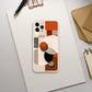 Abstract in Orange Flexi case