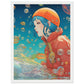 Floating Dream Matte Paper Wooden Framed Poster