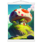 On Mushroom Hill Matte Paper Poster with Hanger