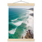 Coastal Haven Matte Paper Poster with Hanger