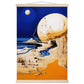 The Moon Fell And It's Made Of Cheese Matte Paper Poster with Hanger