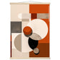 Abstract in Orange Matte Paper Poster with Hanger