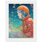 Floating Dream Matte Paper Wooden Framed Poster